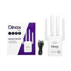 REPETIDOR WIFI 4 ANTENAS - DINAX