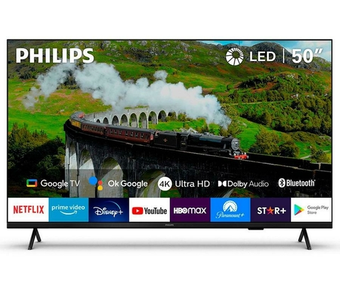 SMART TV 50" PHILIPS - GOOGLE TV - 4K UHD - 50PUD7408/77