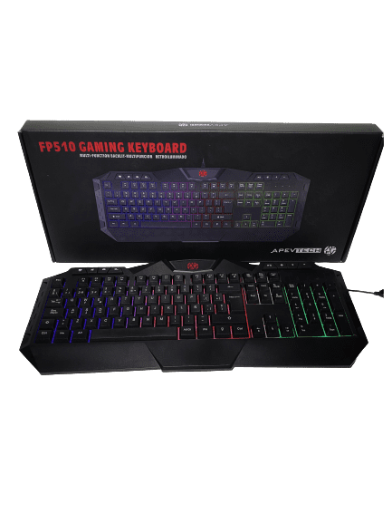 TECLADO APEVTECH GAMER RETROILUMINADO - 510