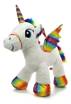 PELUCHE UNICORNIO PARADO - 60 CM