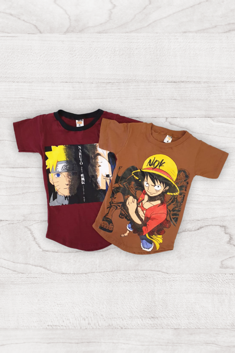 Remera estampada anime