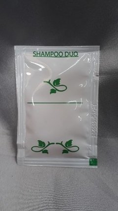 Shampoo Duo Sachet Hotel 15cc Economico - Caja X 1000unid