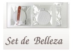 Kit Belleza/ Vanity Ad Bolsita Esmeril Sin Logo - Caja x 100unid - Amenities - comprar online