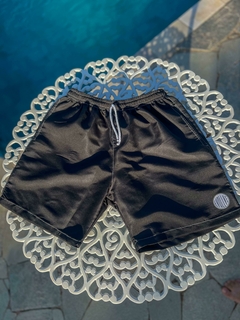 Short Tactel Evollve Linhado - Preto (Três estampas disponiveis)