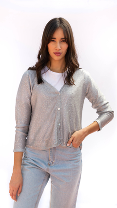 Cardigan María Plata