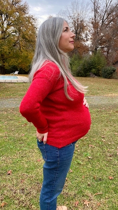 Cardigan Valentina Rojo