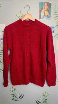 Cardigan Valentina Rojo - tienda online