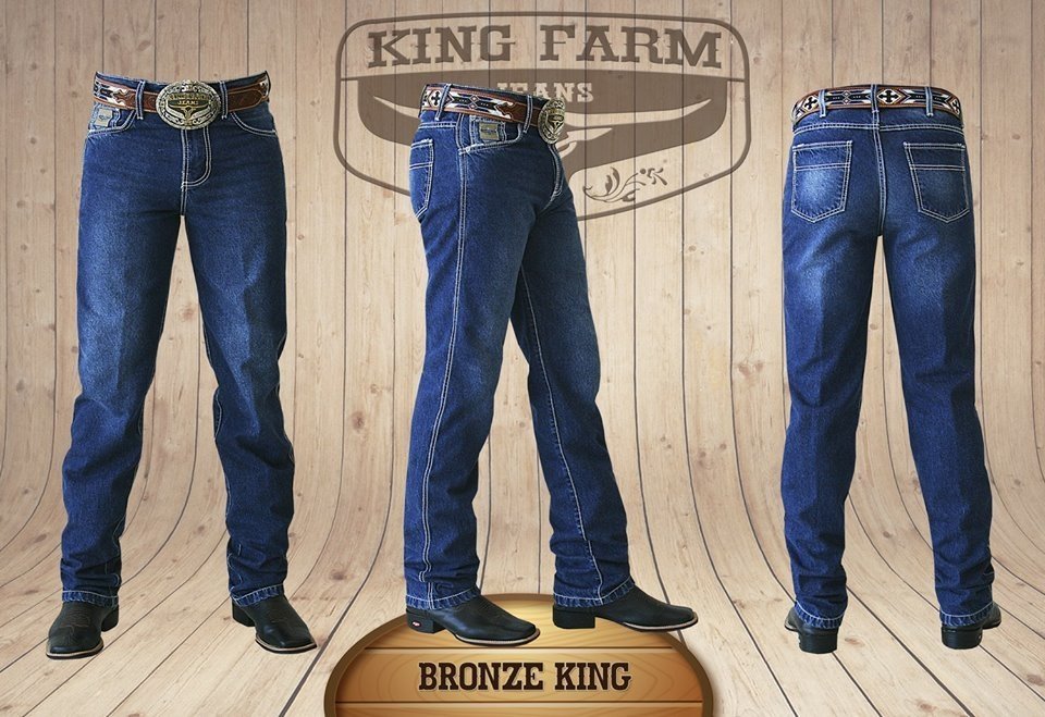 Calça king farm store bronze