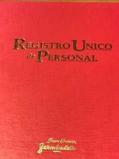 Registro Único De Personal 149 Folios ( Sueldo Y Jornales ) - comprar online