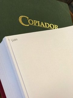 Libro Copiador 36x36cm 1000 Páginas - Librería Comercial Fernández SRL