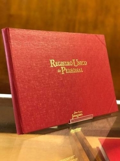 Registro Único De Personal 199 Folios ( Sueldo Y Jornales )