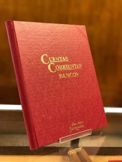 Libro Cuentas Corrientes Bancos 200 Páginas