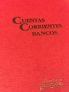 Libro Cuentas Corrientes Bancos 200 Páginas - comprar online