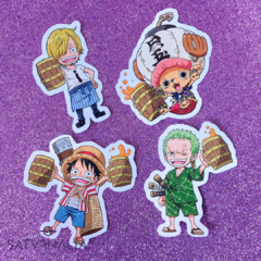 Stickers One Piece chibis