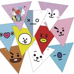 Banderines BT21 Clásicos - BTS