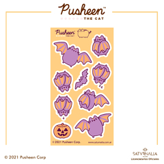 Stickers Halloween Batsheen - PUSHEEN™ OFICIAL