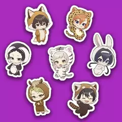 Stickers animalitos Bungo Stray Dogs