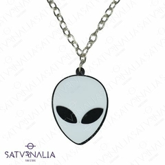 Llavero/collar Alien Blanco - The X-Files - comprar online