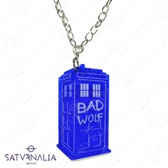 Llavero/collar Tardis Bad Wolf - Doctor Who - comprar online