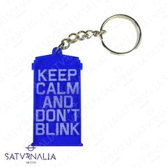 Llavero/collar Tardis Don't Blink - Doctor Who