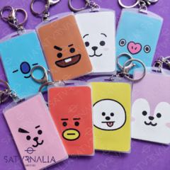 Porta SUBE llavero BT21 - BTS