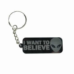 Llavero I want to believe - The X-Files