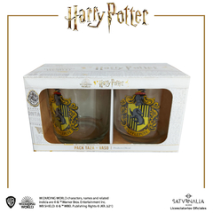 Pack taza + vaso Hufflepuff Color - HARRY POTTER™ OFICIAL - comprar online