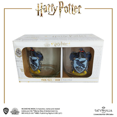 Pack taza + vaso Ravenclaw Color - HARRY POTTER™ OFICIAL - comprar online