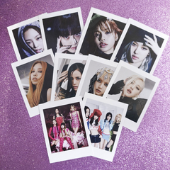 Set de polaroids BlackPink version Black