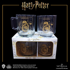 Pack taza + vaso Slytherin - HARRY POTTER™ OFICIAL