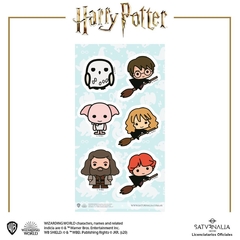 Stickers Vinílicos mod 14 Escobas Fly Chibis - HARRY POTTER™ OFICIAL