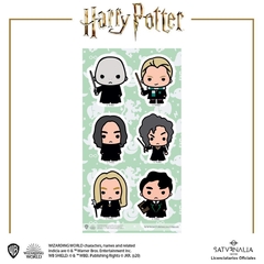 Stickers Vinílicos mod 11 Mortífagos Chibis - HARRY POTTER™ OFICIAL