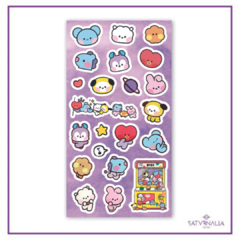 Stickers vinílicos de BT21 Minini - comprar online