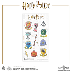 Stickers Vinílicos mod 03 Casas - HARRY POTTER™ OFICIAL