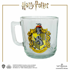 Taza vidrio Hufflepuff - HARRY POTTER OFICIAL