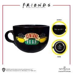 Tazón Negro Central Perk - FRIENDS™ OFICIAL