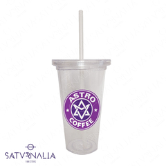 Vaso Cristal Astro Coffee