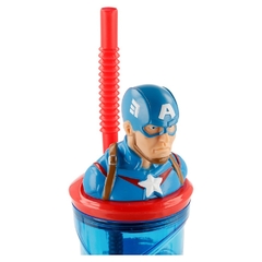 Vaso con figura de Capitán América - Marvel Oficial en internet