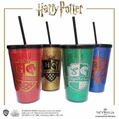 Vaso Glitter Hufflepuff - HARRY POTTER™ OFICIAL - comprar online