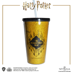 Vaso Glitter Mapa del Merodeador - HARRY POTTER™ OFICIAL