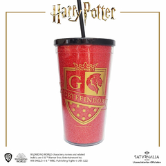 Vaso Glitter Gryffindor - HARRY POTTER OFICIAL