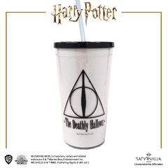 Vaso Glitter Reliquias de la Muerte - HARRY POTTER™ OFICIAL