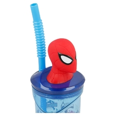 Vaso con figura de Spiderman - Marvel Oficial - SaturnaliaXmayor