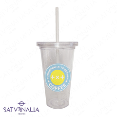 Vaso Cristal TXT Coffee