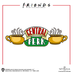 Vinilo decorativo cartel Central Perk - FRIENDS™ OFICIAL