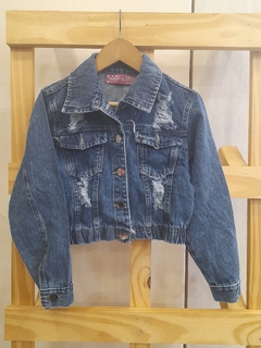 Campera Jean Roturas