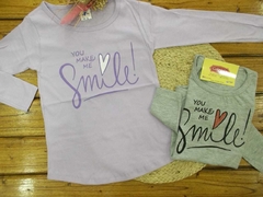 Remera Smile (macanas)