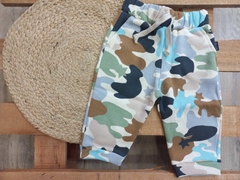 Pantalon camuflado con puño (bway)