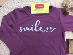 Remera Smile (fch) - comprar online