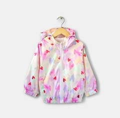 Campera Rompeviento Corazones - comprar online